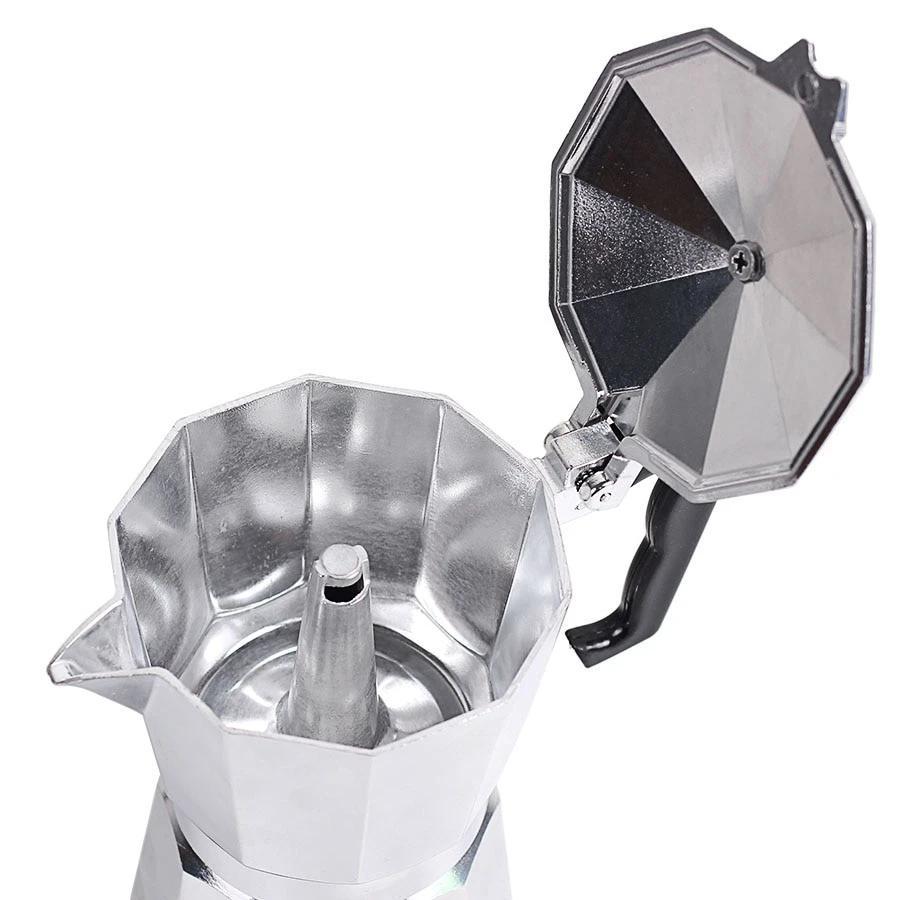 Tragbare Home Moka Pot Aluminium mit Pulver-Perkolator | Karnz