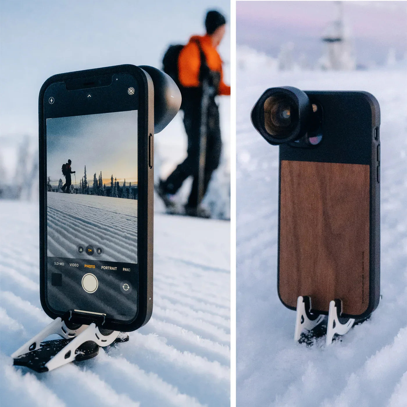 Tragbarer Handyständer für perfekte Fotos - SnapFold