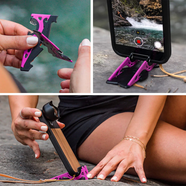 Tragbarer Handyständer für perfekte Fotos - SnapFold