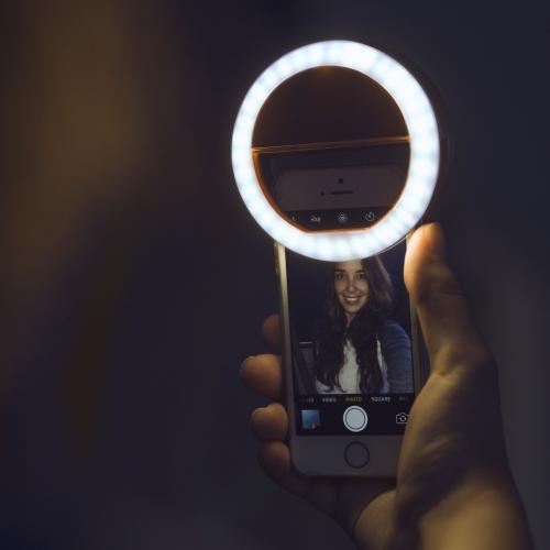 Tragbares Selfie-Ringlicht – GlowSnap