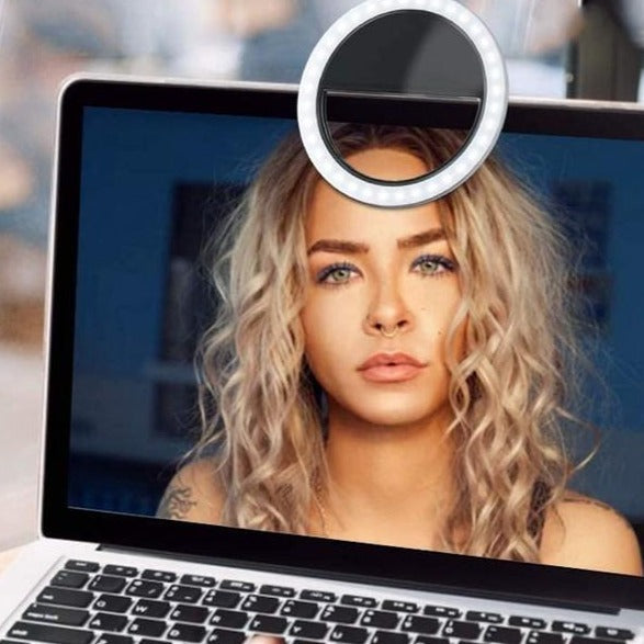 Tragbares Selfie-Ringlicht – GlowSnap