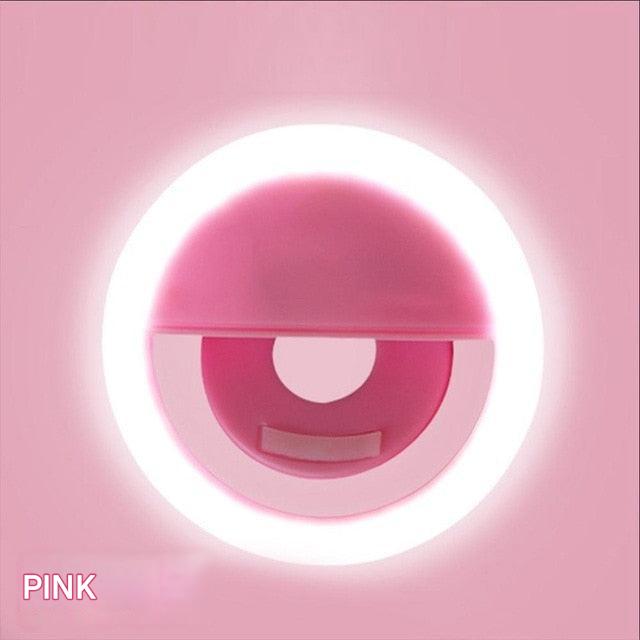 Tragbares Selfie-Ringlicht – GlowSnap