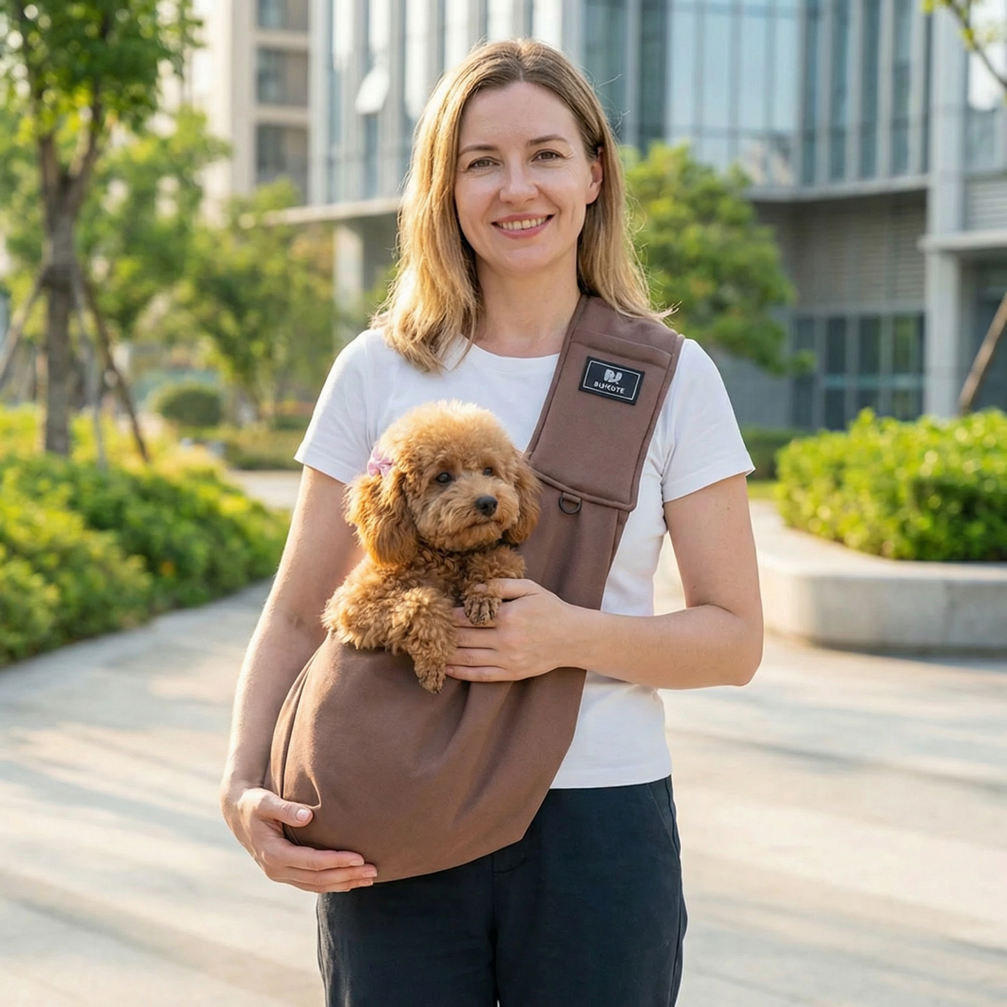 Tragbarer Hundeschulter-Rucksack – Atmungsaktiv, Wasserabweisend & Sicher Karnz