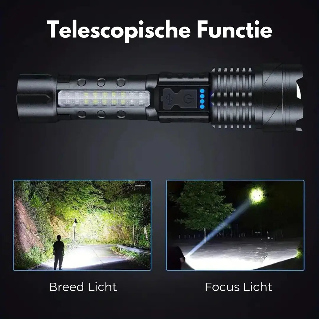 PowerBeam Militärtaschenlampe mit 5000 Lumen