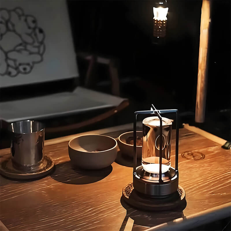 Wasserdichte und tragbare Kristall-Tischlampe - AuroraGlow | Karnz