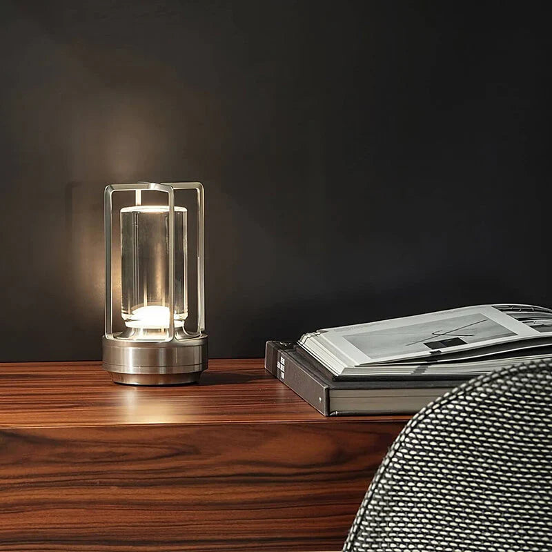 Wasserdichte und tragbare Kristall-Tischlampe - AuroraGlow | Karnz