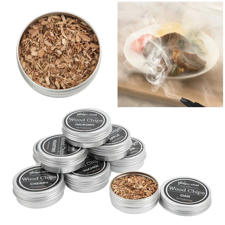 Premium Cocktail Smoker Kit mit Whiskey Holz Raucharoma Chips | Karnz