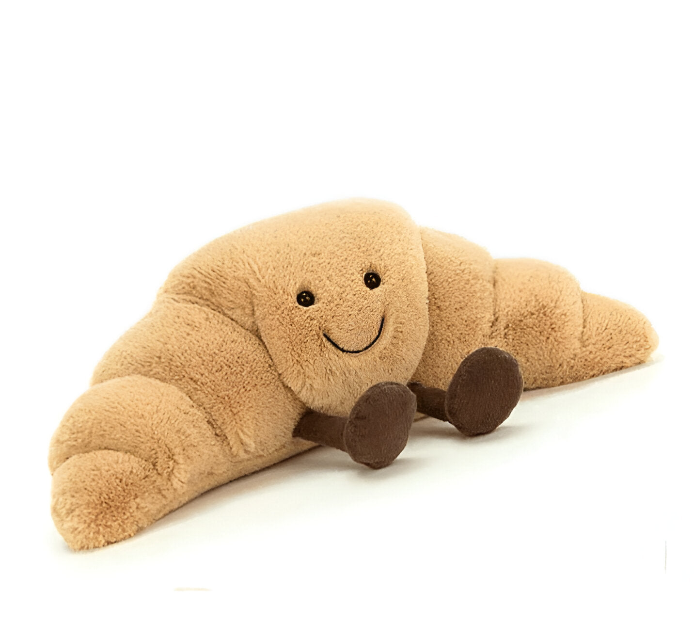 Plüschbrezel – Weiches Kuschelkissen im Frühstücksdesign