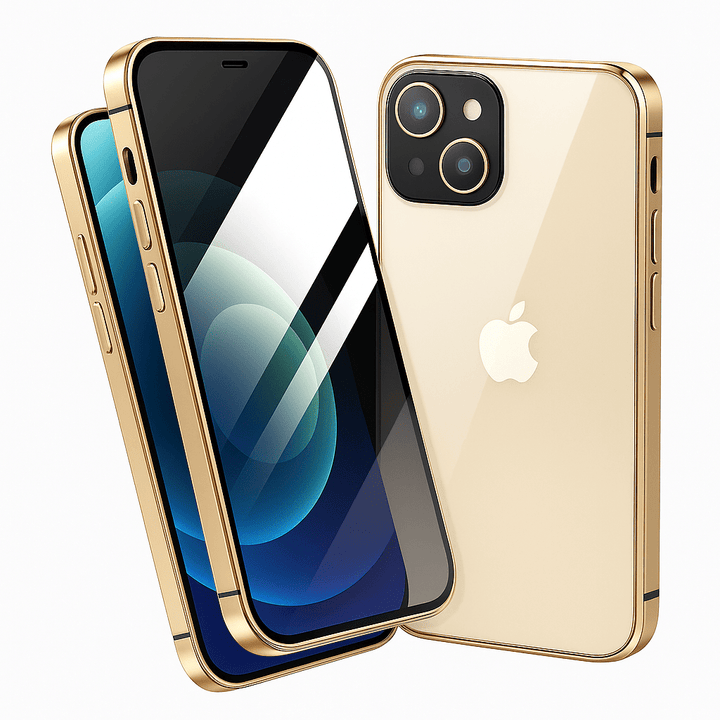 PRIVASHIELD – Magnetische Sichtschutzhülle mit Displayschutzfolie für iPhone
