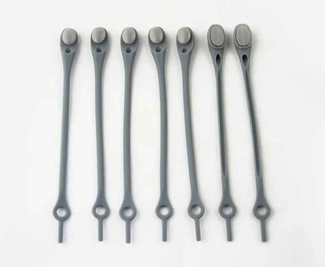 NoTie - 12 Silikon Elastische Schnürsenkel Ohne Schleife | Karnz