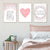 Pink Dream Big Little One - Leinwand Wandkunst Gemälde