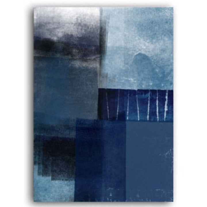 Abstrakte Aquarellimpressionen - Leinwand Wandkunst Gemälde