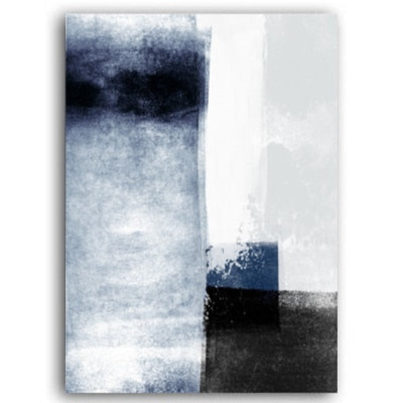Abstrakte Aquarellimpressionen - Leinwand Wandkunst Gemälde