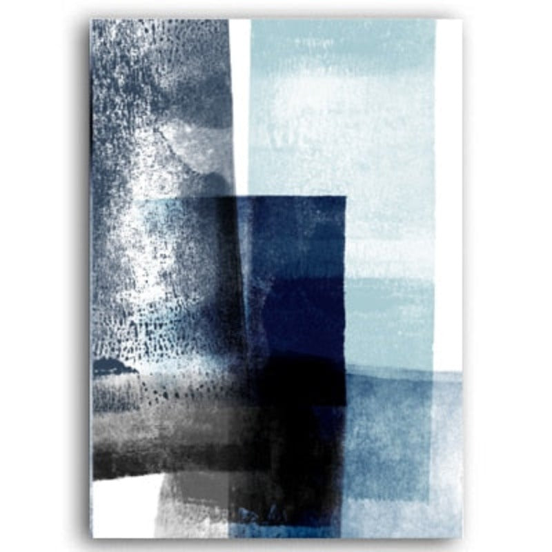 Abstrakte Aquarellimpressionen - Leinwand Wandkunst Gemälde