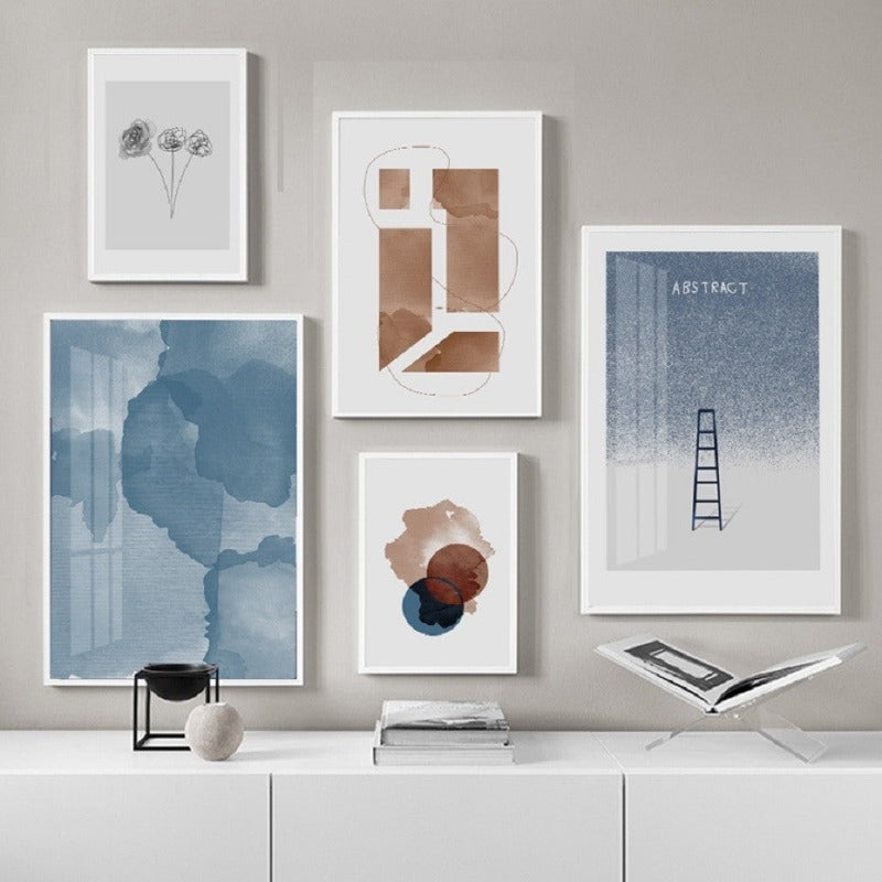Abstract Thoughts - Leinwand Wandkunst Malerei
