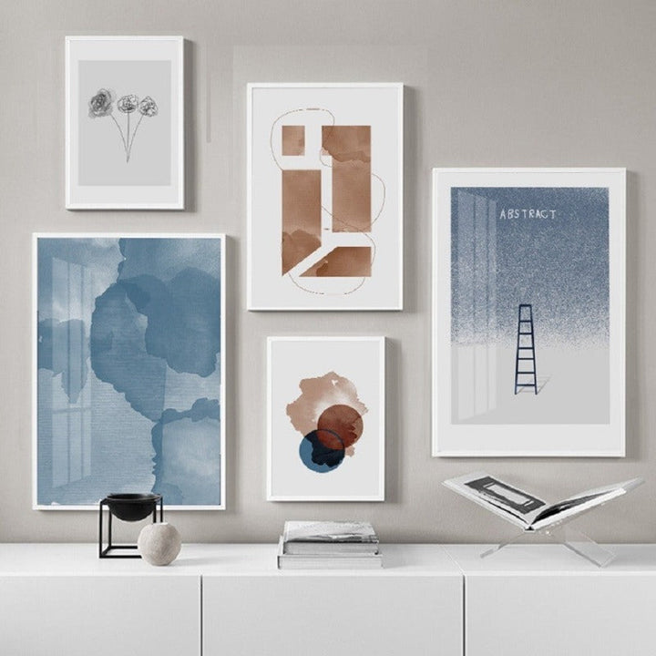 Abstract Thoughts - Leinwand Wandkunst Malerei