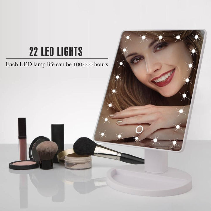 22 LED Schminkspiegel | Karnz