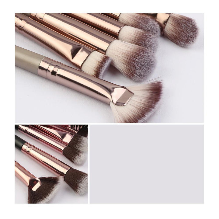Set aus 12 professionellen Make-Up-Pinseln | Karnz
