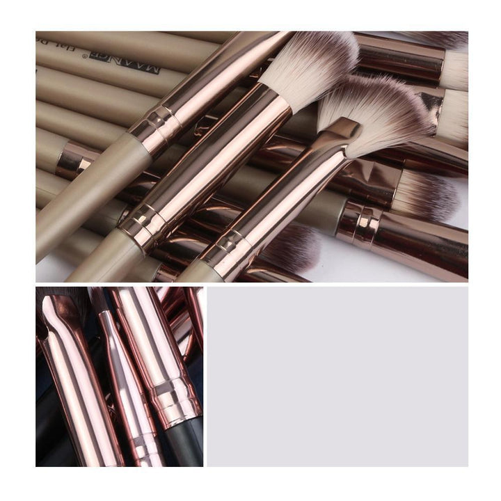 Set aus 12 professionellen Make-Up-Pinseln | Karnz