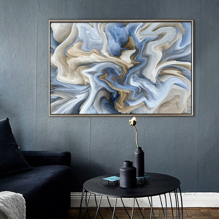 Marmorstruktur - Leinwand Wandkunst Gemälde