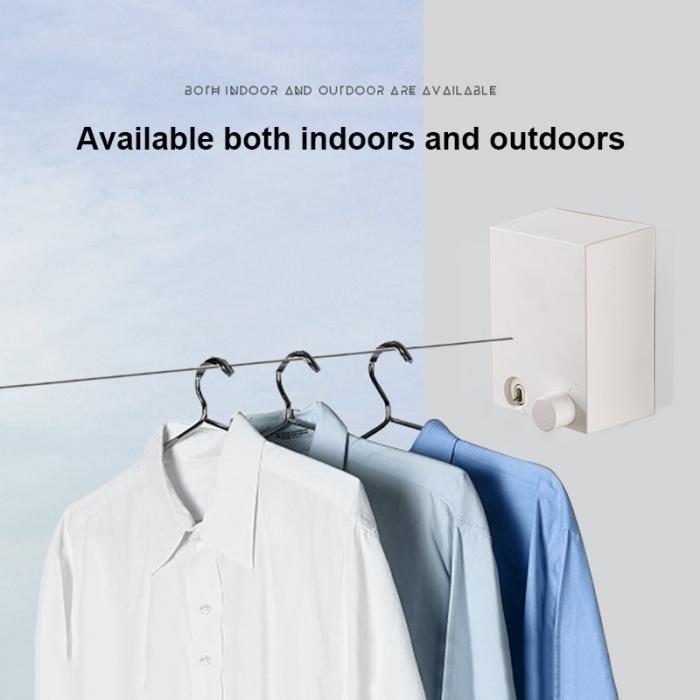 Retractable stainless steel cord laundry line | Karnz