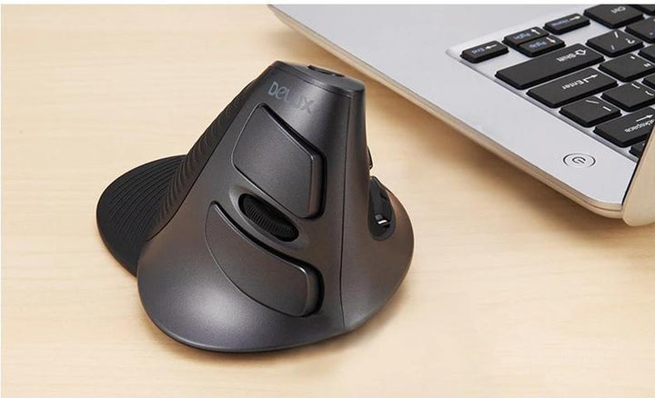 Ergonomische vertikale drahtlose 6-Tasten-Maus | Karnz