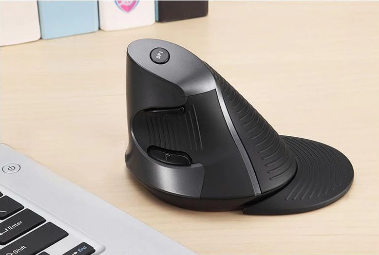 Ergonomische vertikale drahtlose 6-Tasten-Maus | Karnz