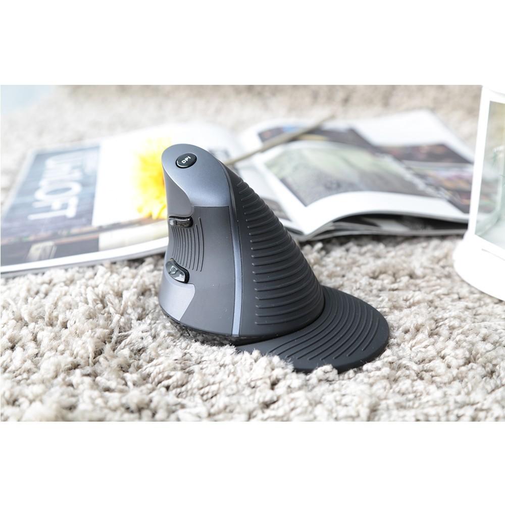 Ergonomische vertikale drahtlose 6-Tasten-Maus | Karnz
