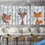 Waldtiere: Fuchs und Hirsch – Leinwandbild