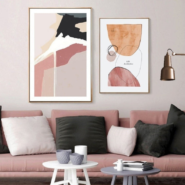 Gib Nicht Auf - Leinwand Wandkunst Malerei