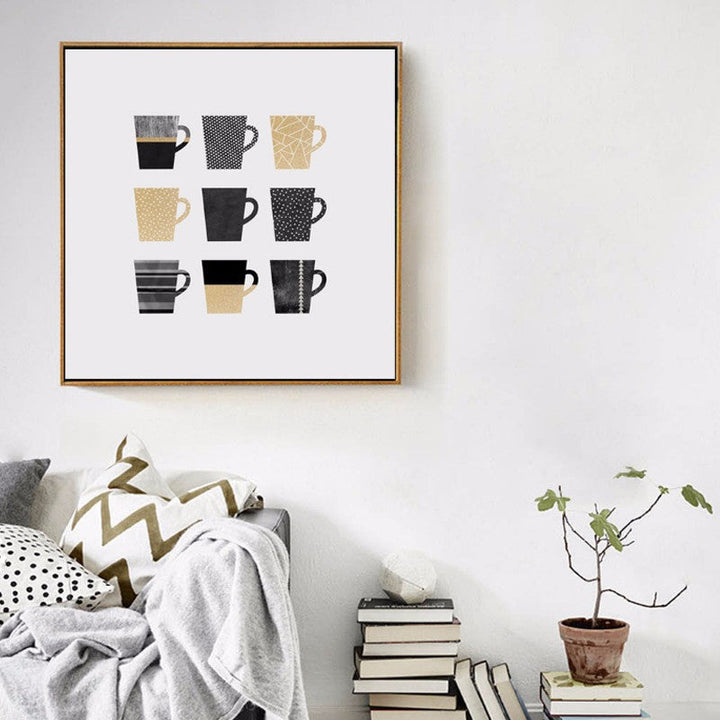 Flavors Of Life - Leinwand Wandkunst Malerei
