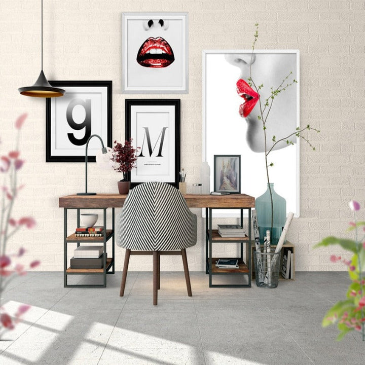 Makeup Lippenstift - Leinwand Wandkunst Gemälde
