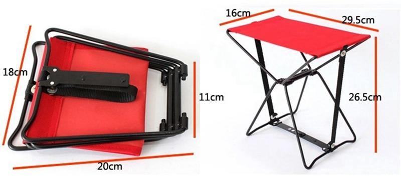 Tragbarer Outdoor Taschenstuhl | Karnz