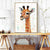 Baby Giraffe - Leinwand Wandkunst Gemälde