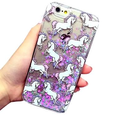 Glitzer Einhorn iPhone Hülle | Karnz