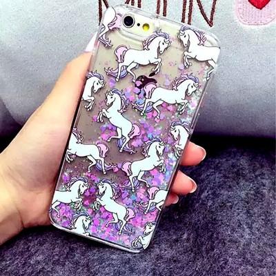 Glitzer Einhorn iPhone Hülle | Karnz