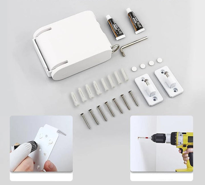 EzLine - Retractable Clothesline | Karnz
