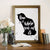 Cat Is Home-Canvas Wandkunst Gemälde