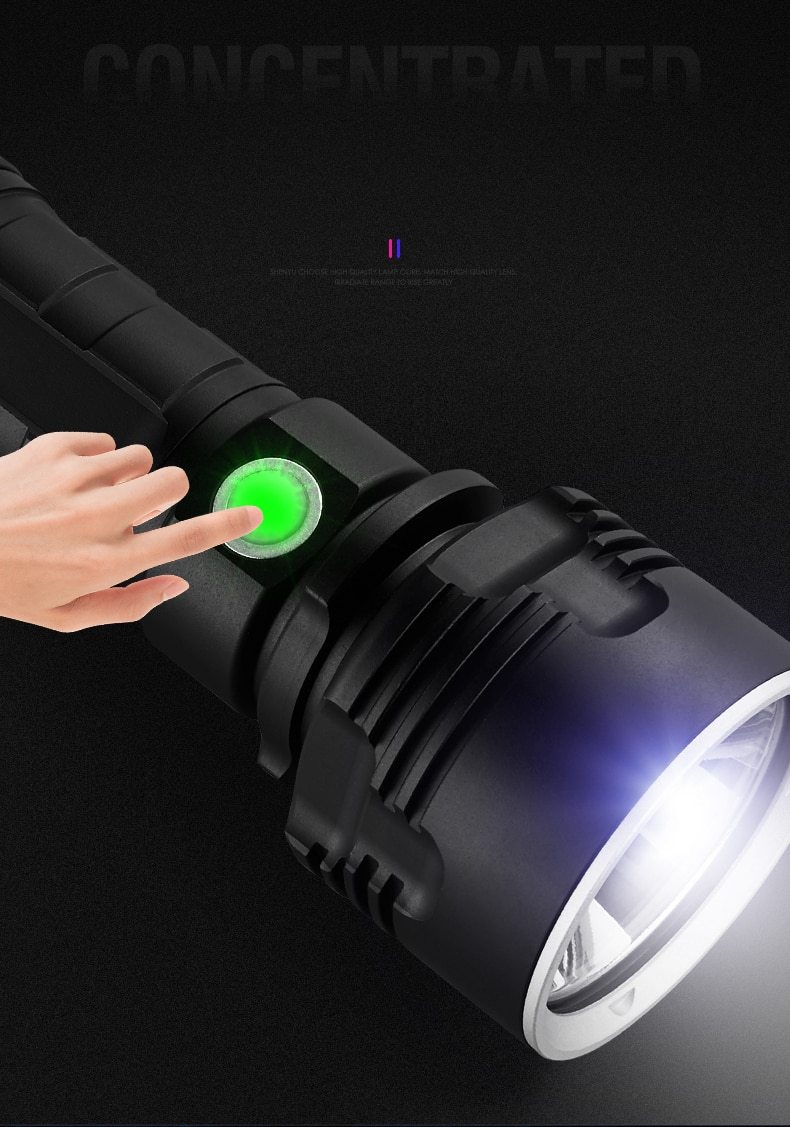 PowerLight - LED Taktische Taschenlampe | Karnz