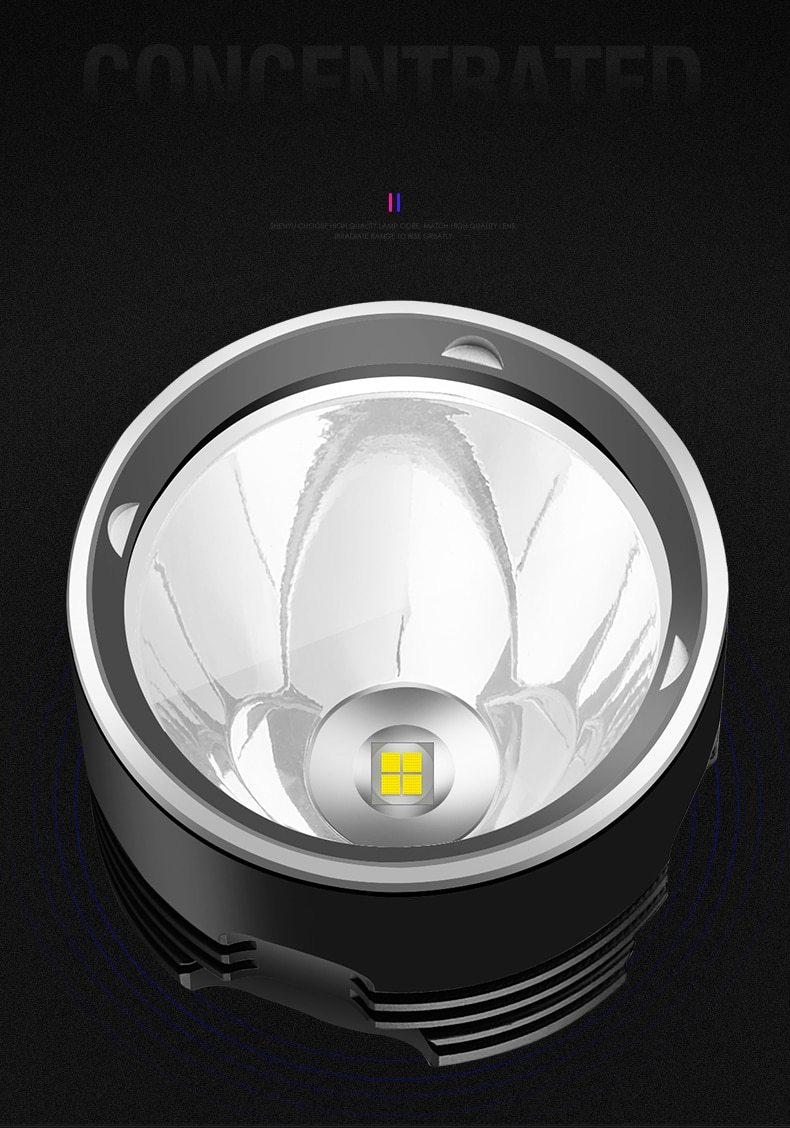 PowerLight - LED Taktische Taschenlampe | Karnz