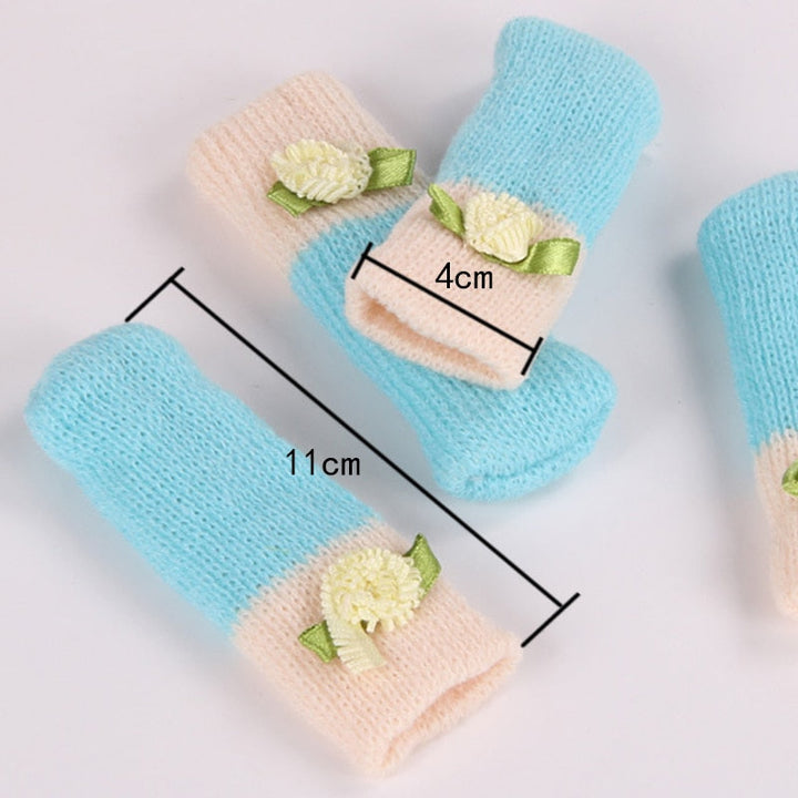 4Pcs Rutschfeste Katzenpfote Möbelbeinhussen | Karnz