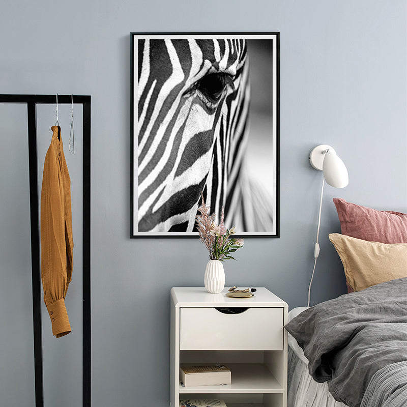 Afrikanischer Zebra - Leinwand Wandkunst Gemälde