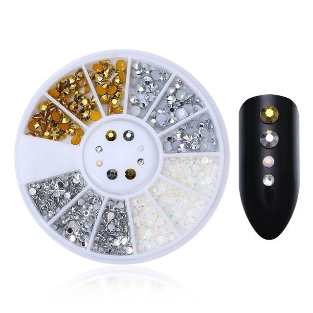 Rhinestone Nagelkunst Perlen | Karnz