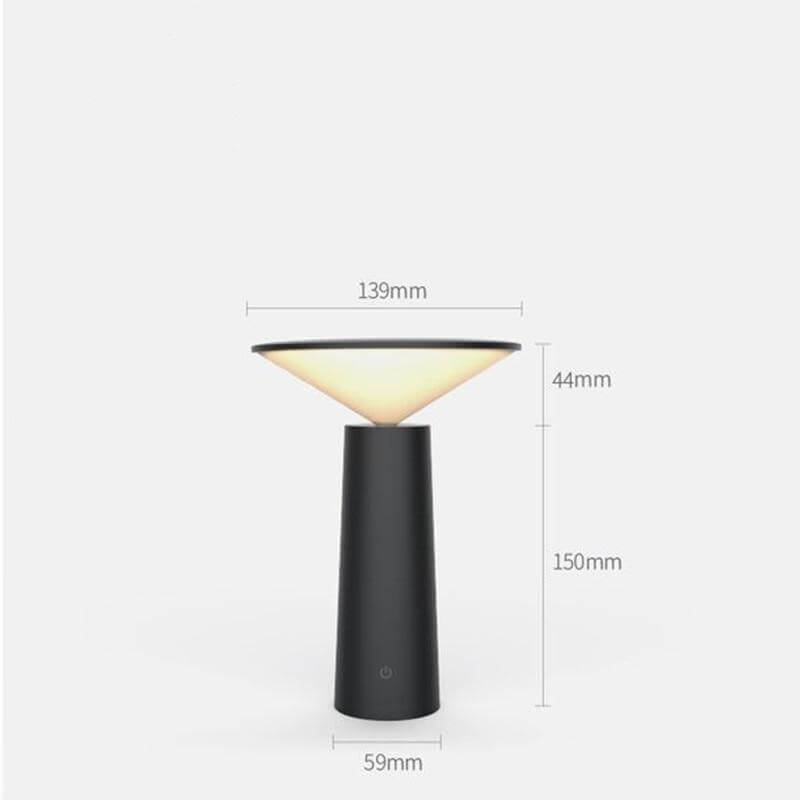Touch Switch Aufladbare 3 Modi LED Dimmbare Schreibtischleselampe | Karnz