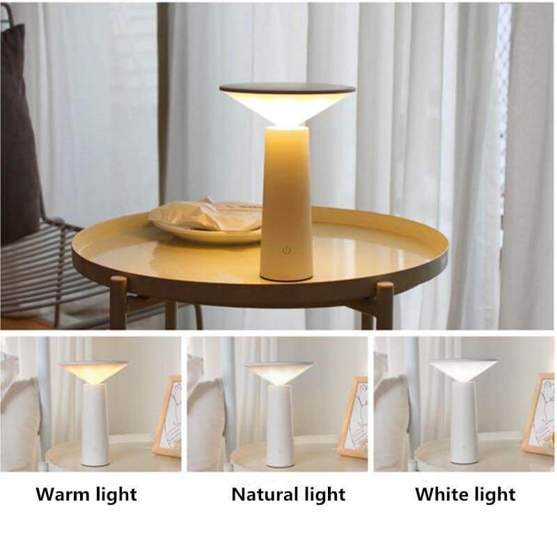 Touch Switch Aufladbare 3 Modi LED Dimmbare Schreibtischleselampe | Karnz