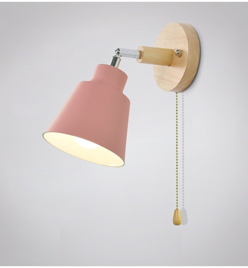 Wandleuchte mit Zugschalter - TwistGlow | Karnz