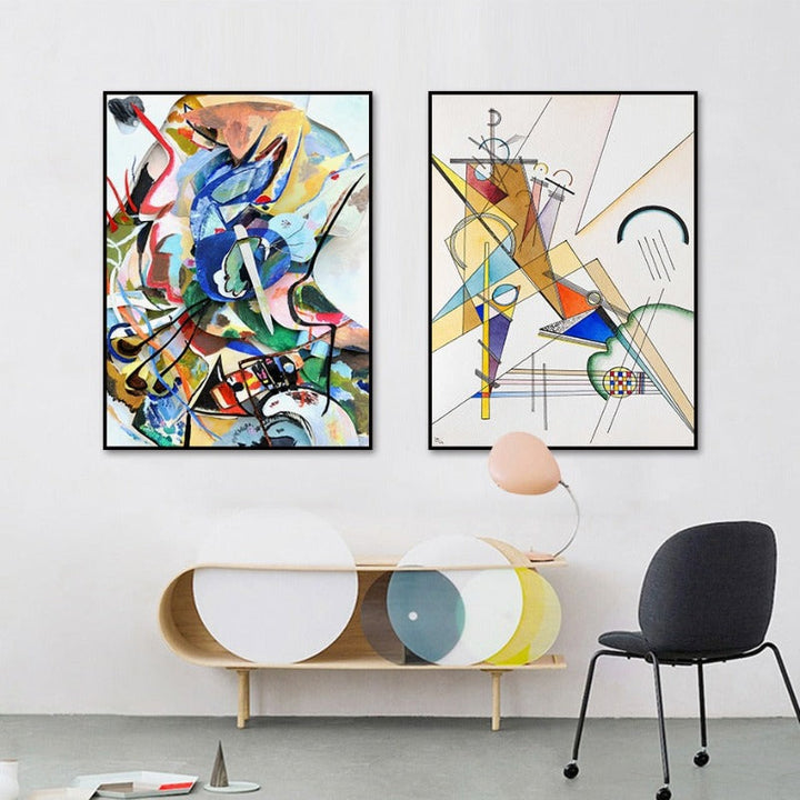 Vintage Wassily Kandinsky - Leinwandbild