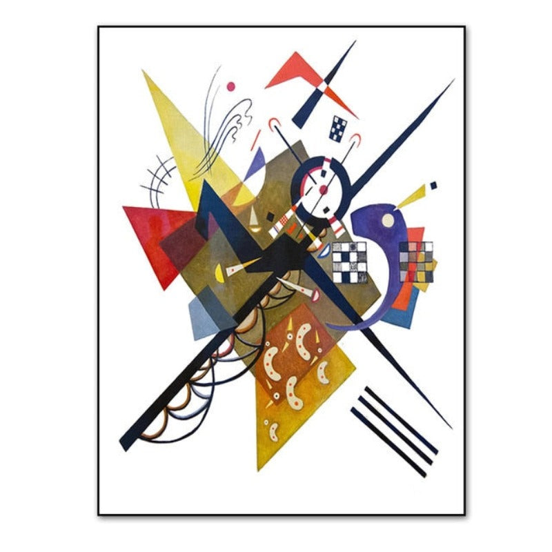 Vintage Wassily Kandinsky - Leinwandbild