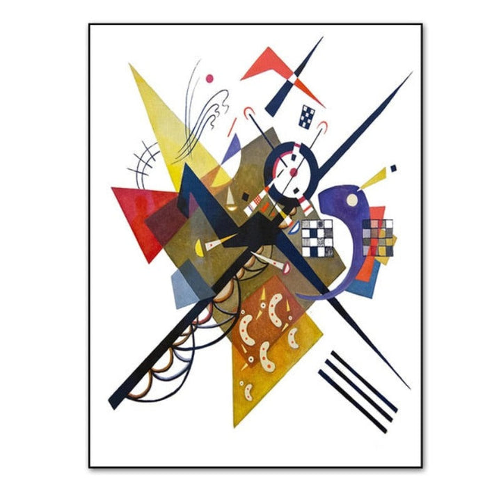 Vintage Wassily Kandinsky - Leinwandbild