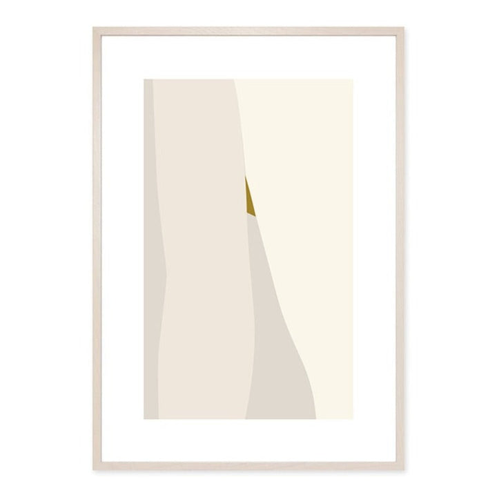 Minimalistische geometrische grafische abstrakte Galerie - Leinwand Wandkunst Gemälde